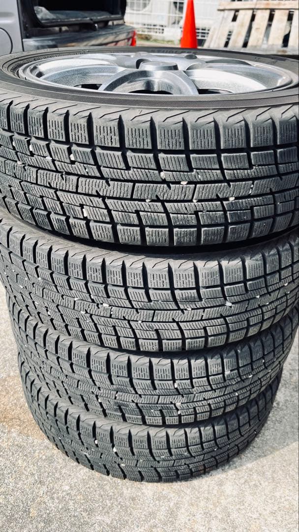 早い者勝ち!! 　スタッドレス4本セット　軽自動車に!! バリ山