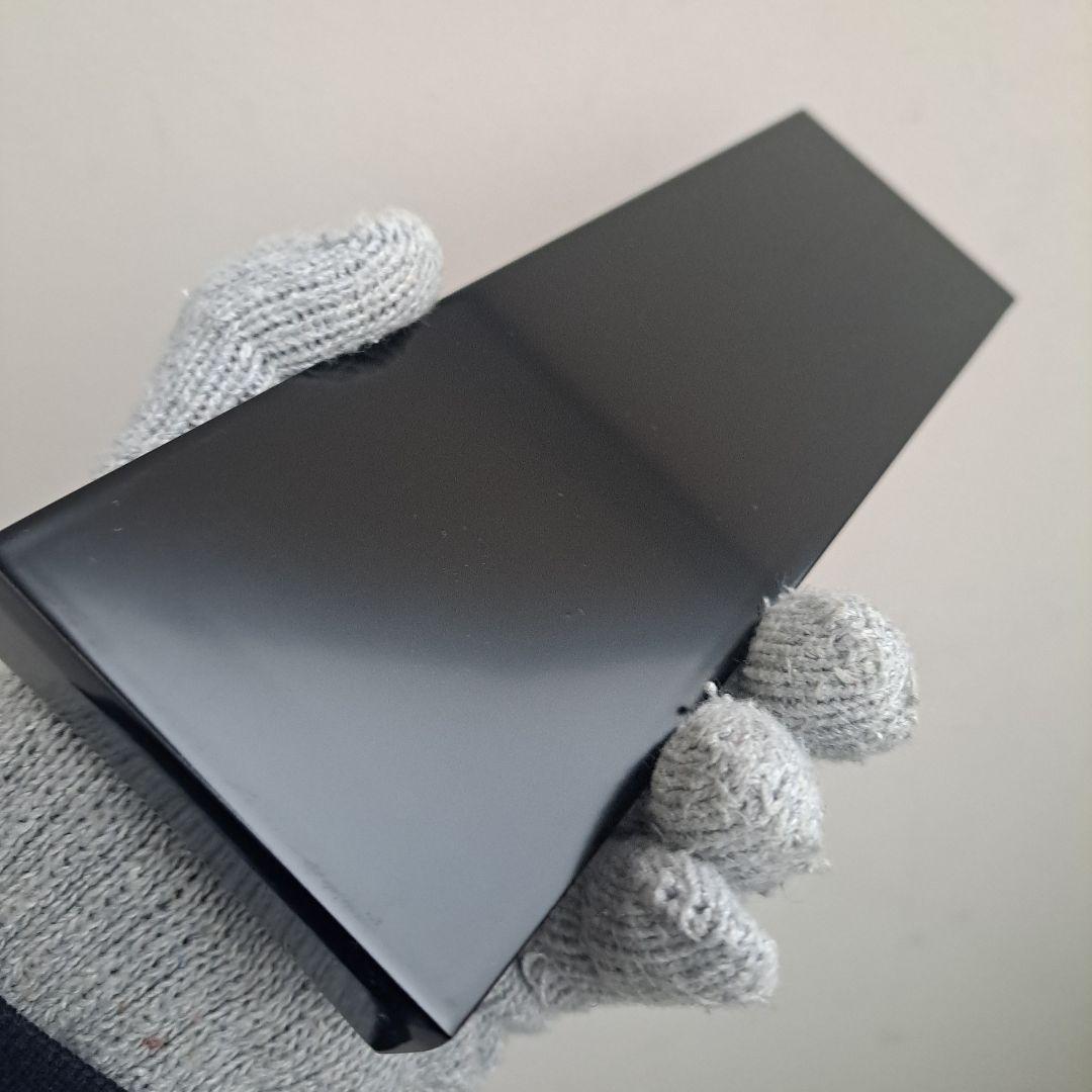 【津軽塗　唐塗　8寸\"箸置き×5客】天然木製　未使用品