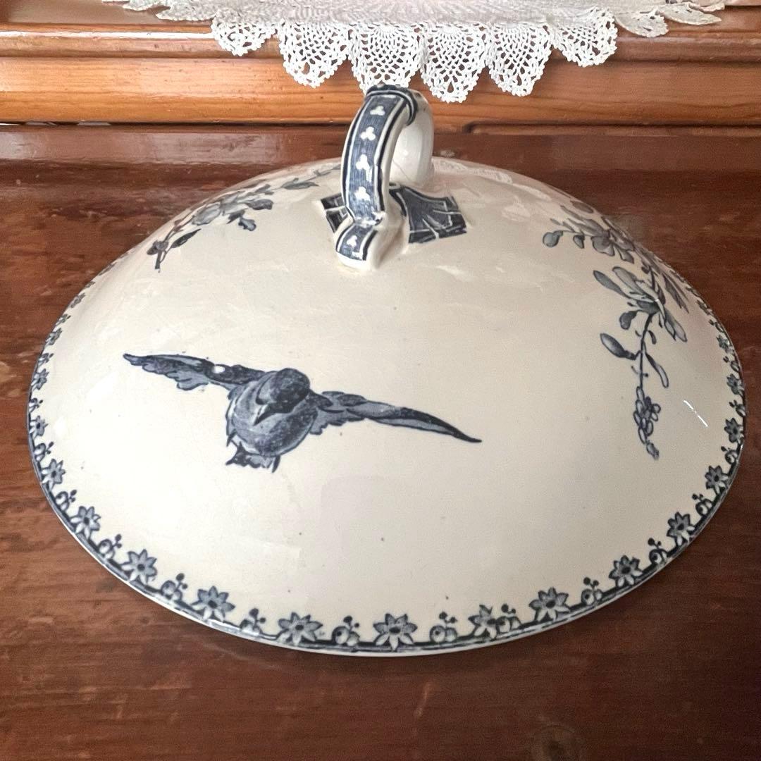 希少＊美品＊仏アンティーク サルグミンヌ favoriレギュミエ・スーピエール