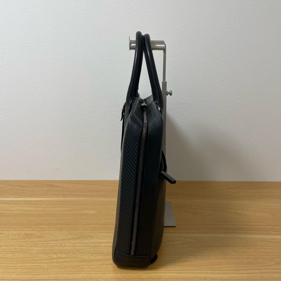 ダンヒル　ビジネスバッグ　ブリーフケース　レザー　ブラック