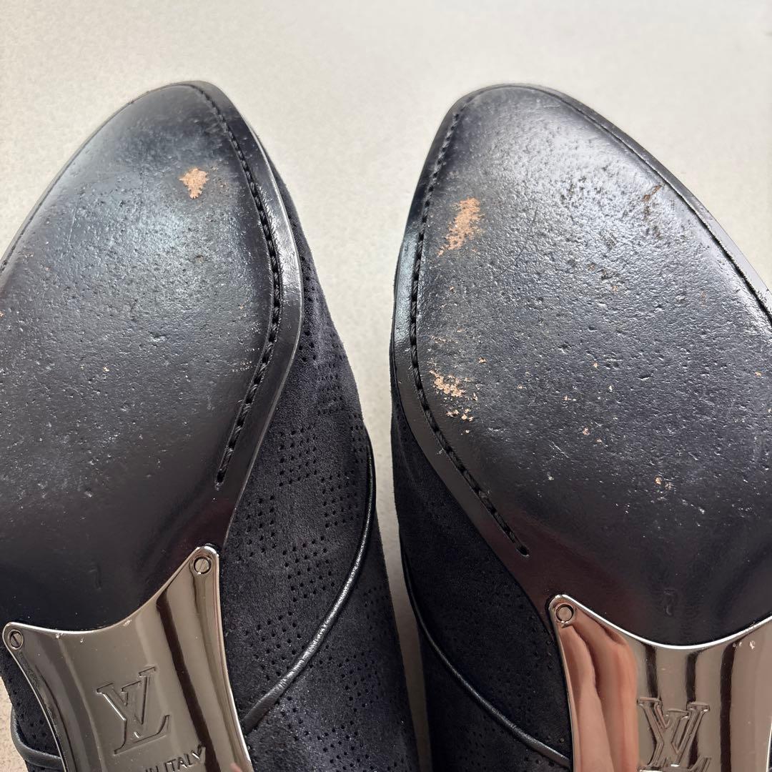 Louis Vuitton ブラック ドレスシューズ　26 サイズ7