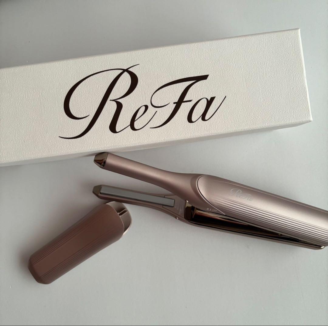 【超美品】ReFa リファフィンガーアイロン ST6 シャンパンゴールド