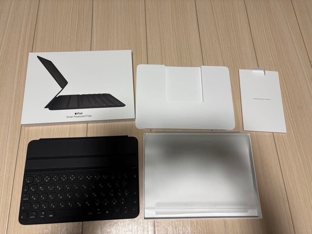 【美品】純正Apple iPad Smart Keyboard 箱あり