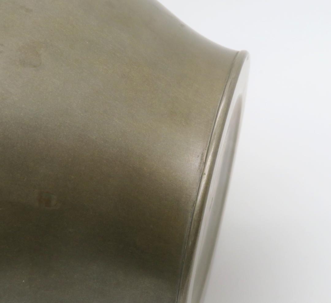 華瓶　朧銀　銀25％　骨董品　重さ約 696g 銀瓶　銀仕上　銀製