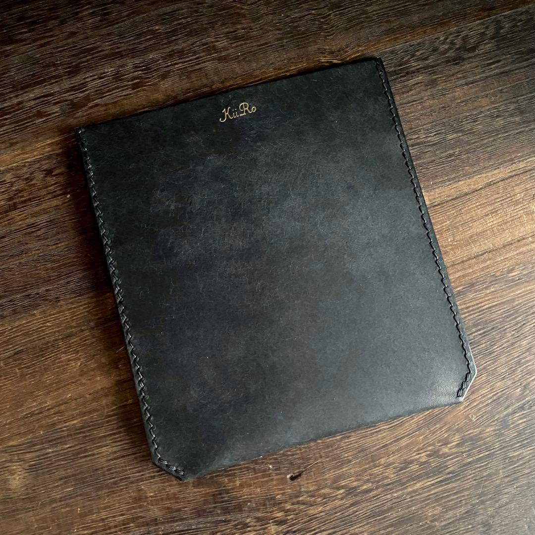 ノートスリーブ ブラック×ブラック