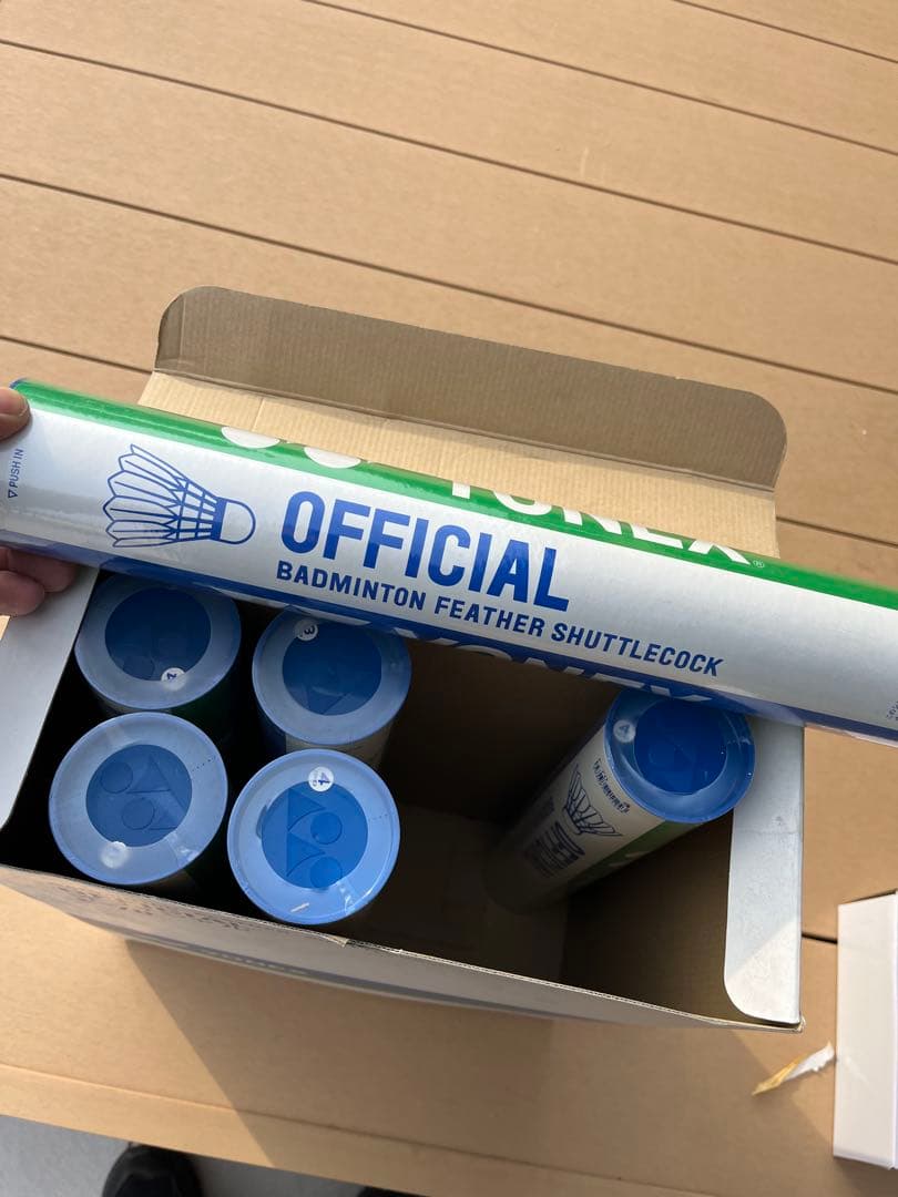 YONEX バドミントン　シャトル