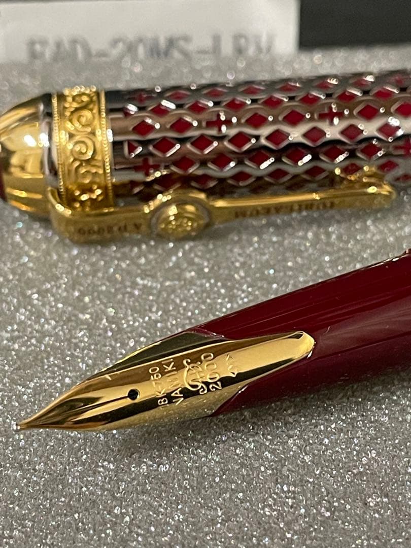 NAMIKI A.D 2000年記念　2000本限定　 格子　未使用　万年筆