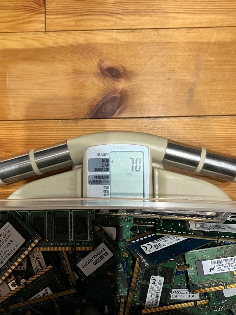 ジャンク　メモリ等　約6.8kg