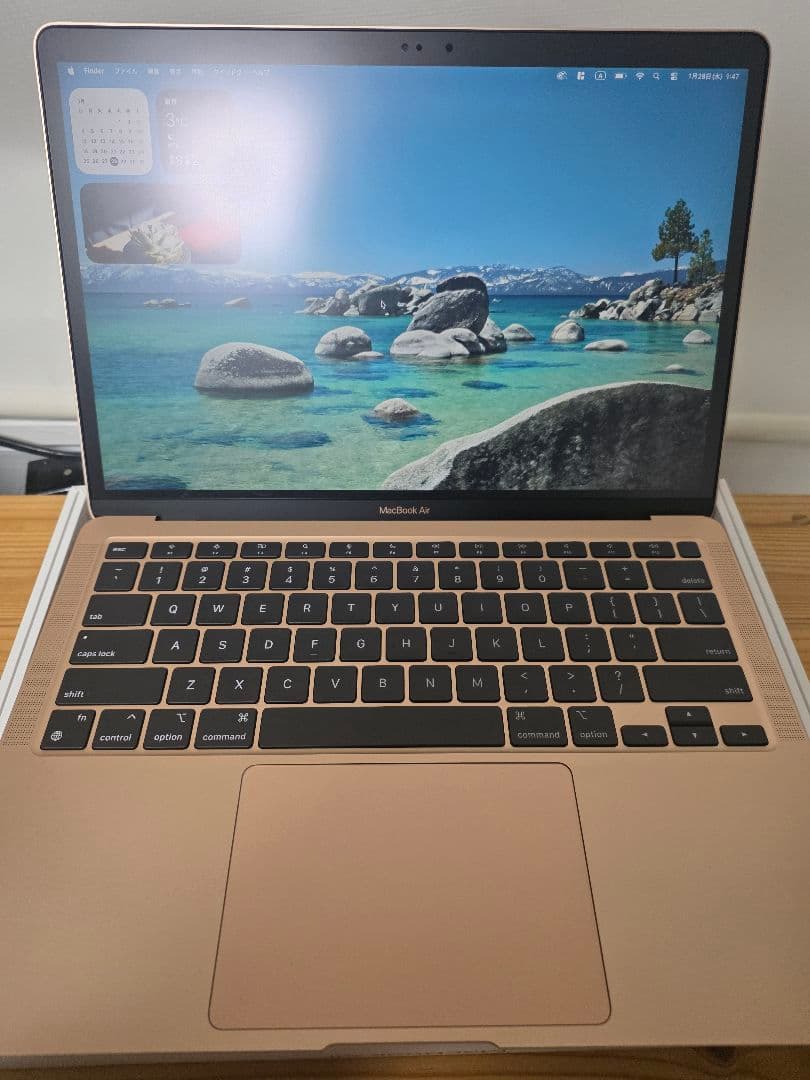 MacBook air m1 メモリ16gb ストレージ1tb ゴールド