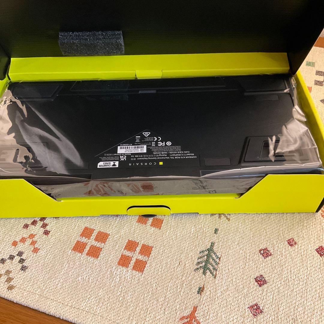 キーボード CORSAIR K70 RGB TKL CH-9119014-JP