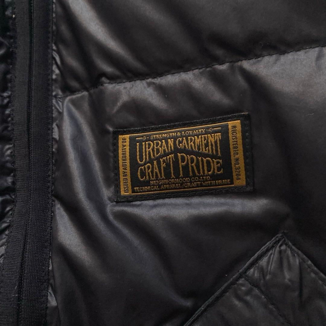 【わさび】ネイバーフッド BAL DOWN ダウンジャケット ブラック