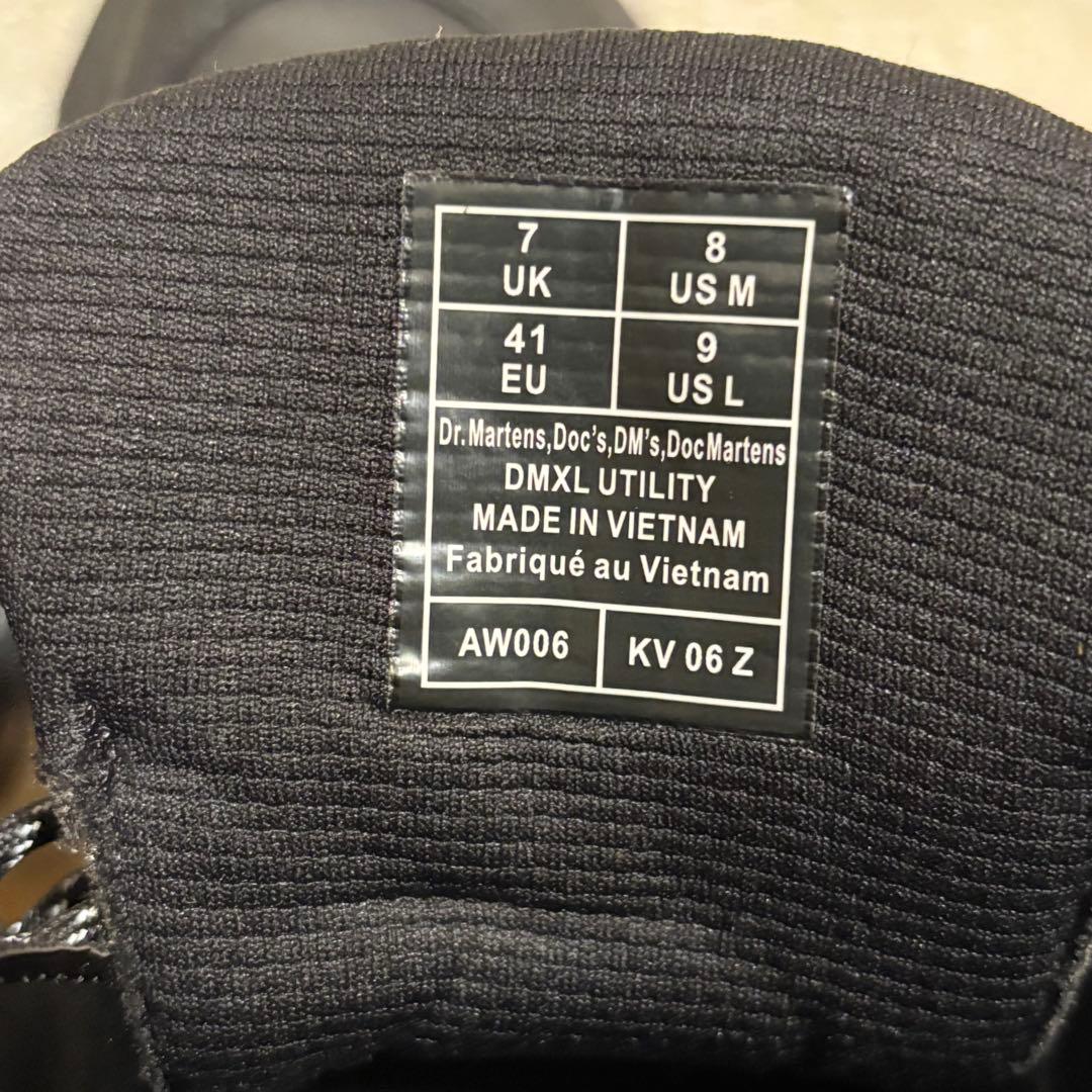 t*k様 ドクターマーチン ユーティリティブーツ 8ホール DMXL UK7