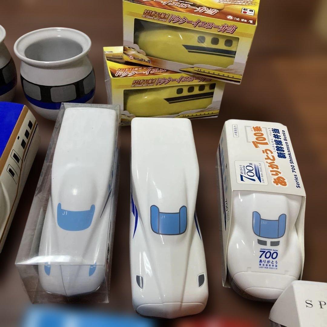 駅弁容器 28点　ドクターイエロー　新幹線　小田急　スペーシア