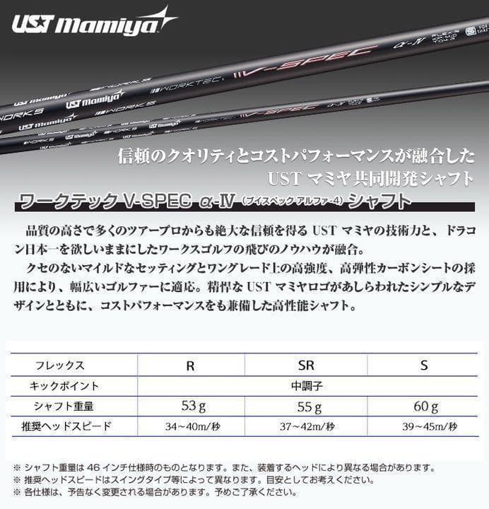 【新品UT2本セット】USTマミヤ仕様 ワークスゴルフ マキシマックス強反発UT