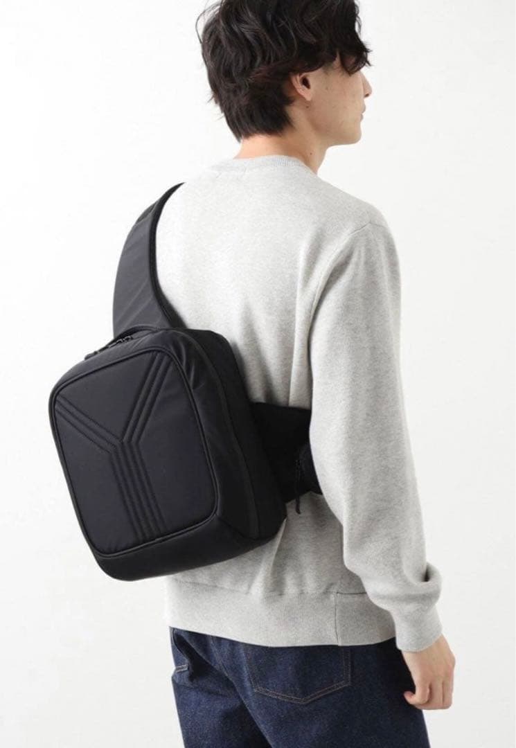 新品　人気　L YAKPAK ヤックパック レコードバッグ ショルダーバッグ　紺