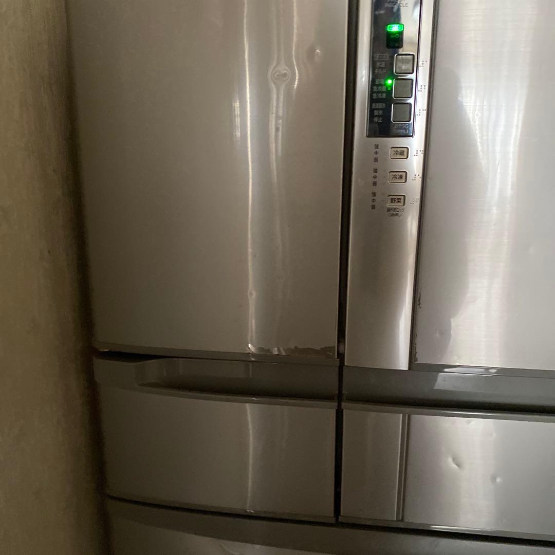 HITACHI 冷凍冷蔵庫 R-SF62BM 2011年製 シルバー　620L