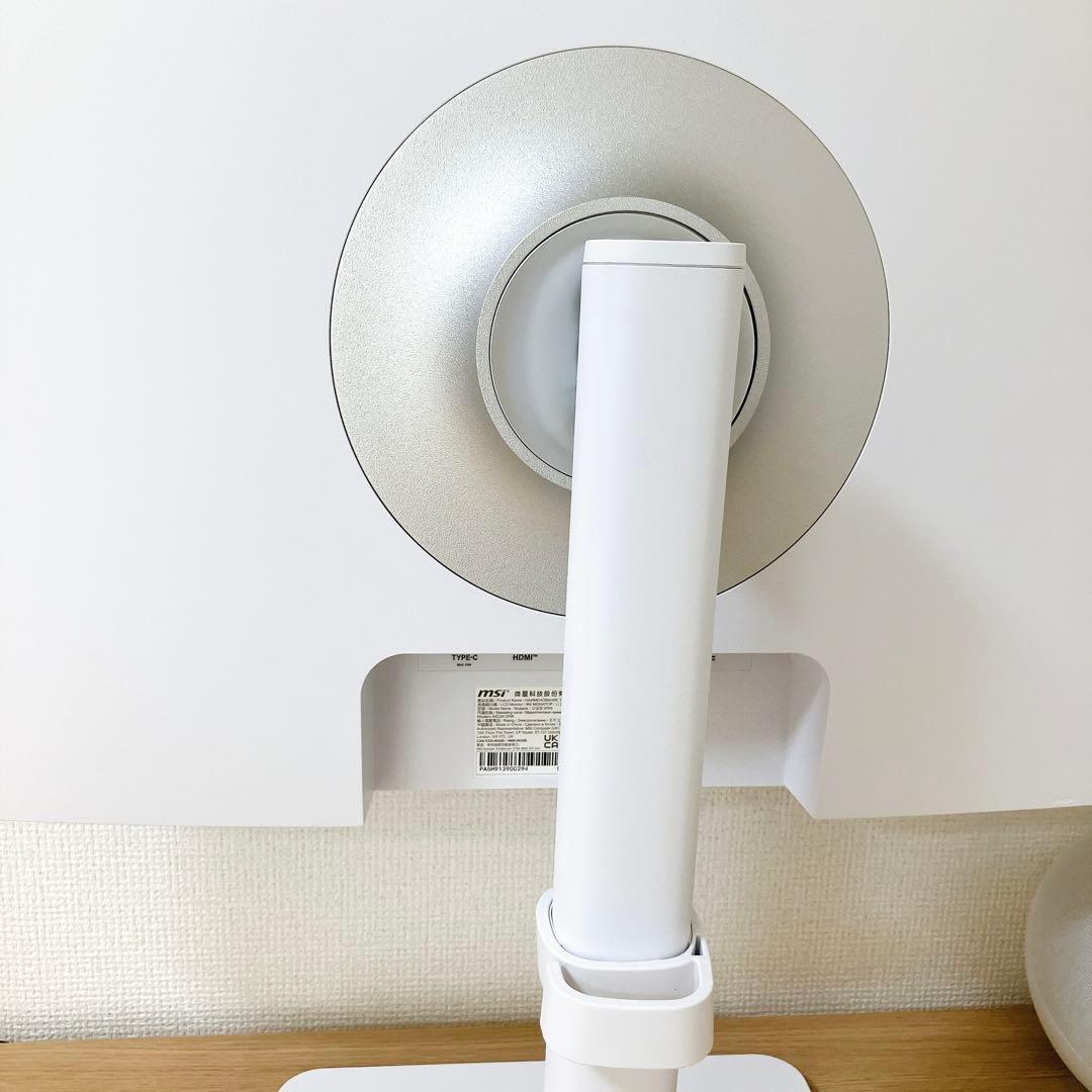 美品　MSI Modern MD2412PW モニター　23 白Type-C対応