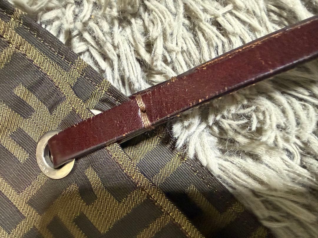 FENDI FF柄 ハンドバッグ ズッカ柄 ヴィンテージ