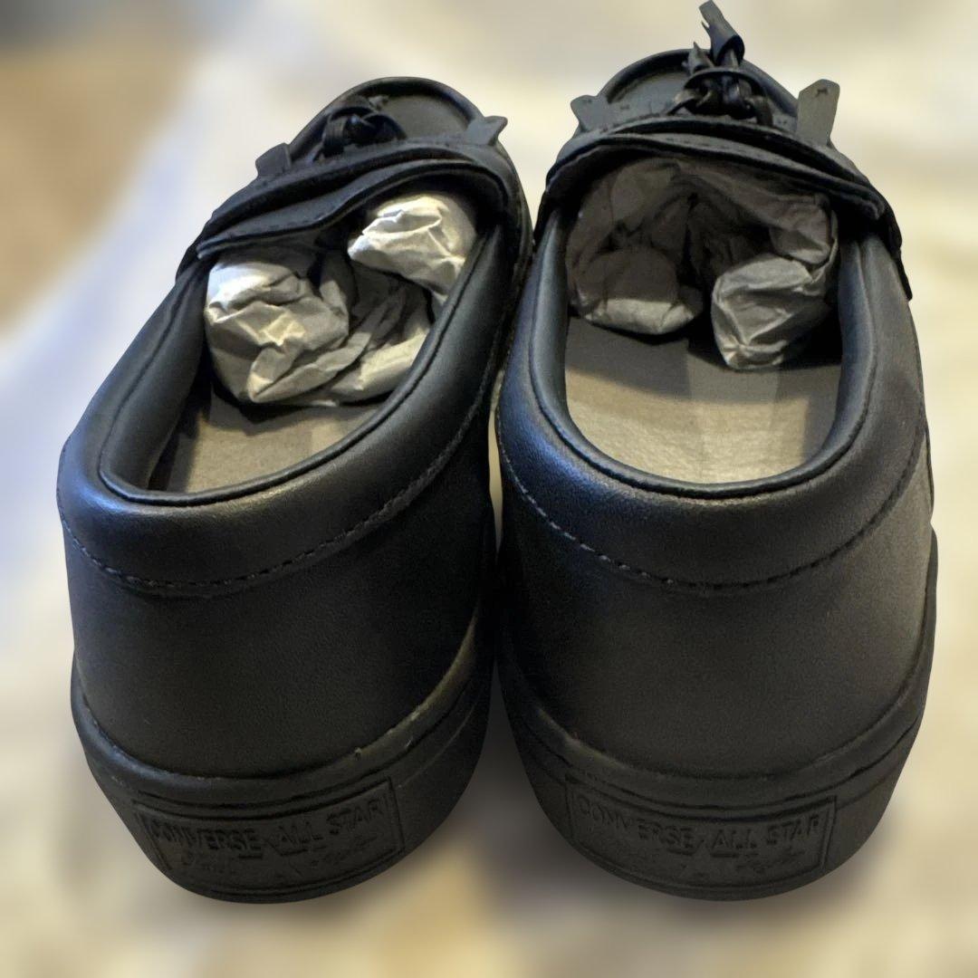 コンバース CONVERSE クップ ローファー タッセルローファー 革靴 黒