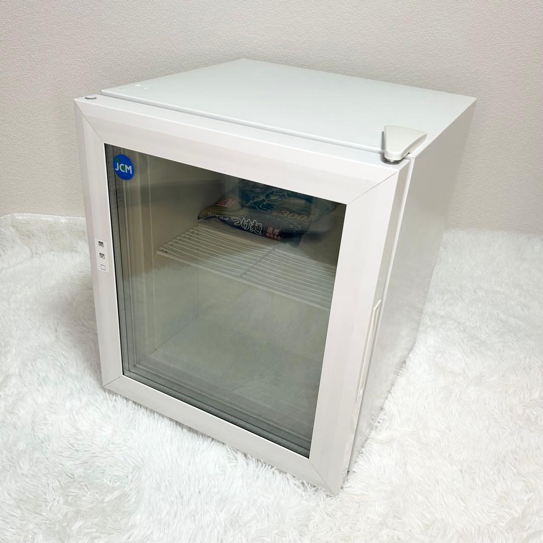 小型 冷凍庫 卓上冷凍ショーケース 30L 照明付き