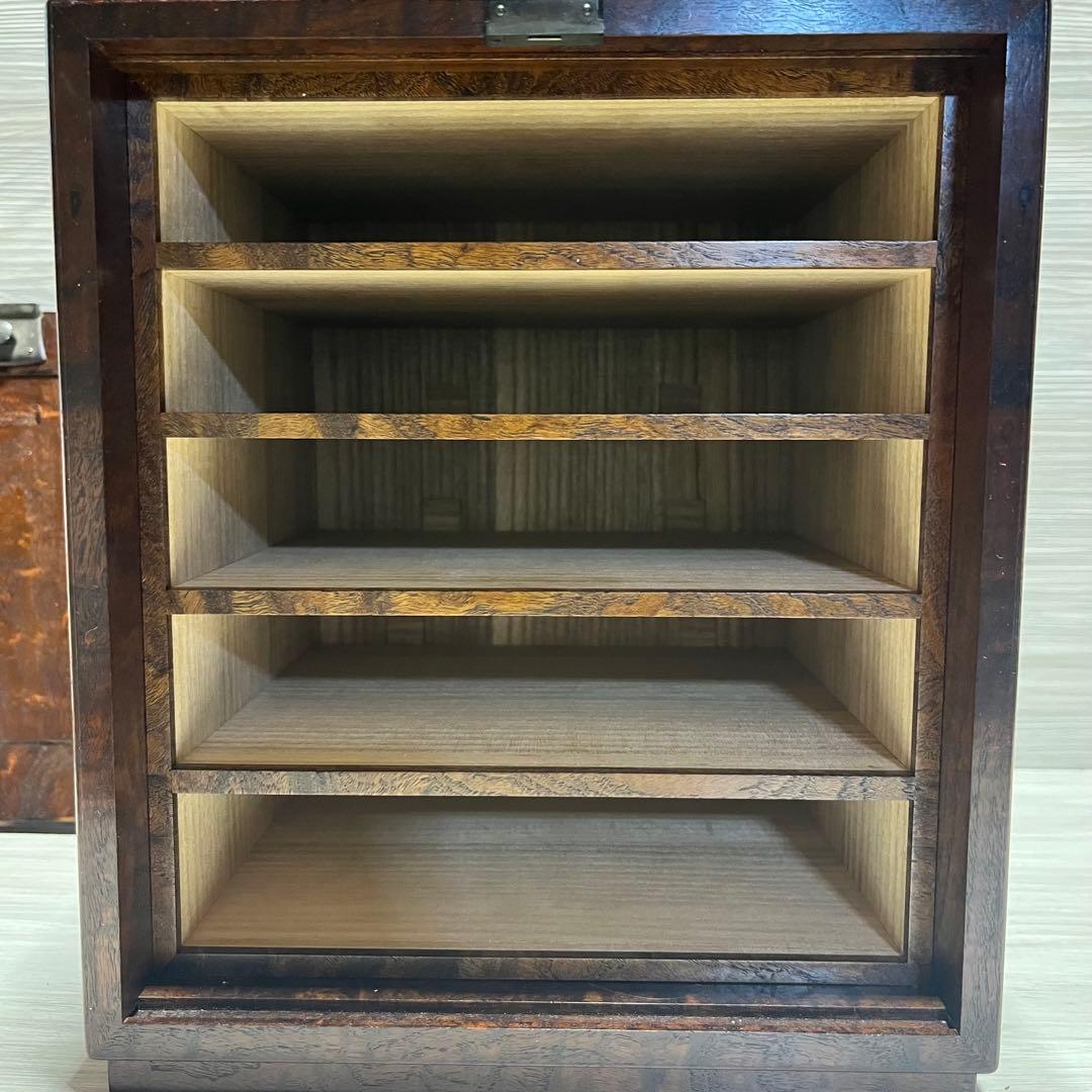 アンティーク　桑　小箪笥　５段引き出し