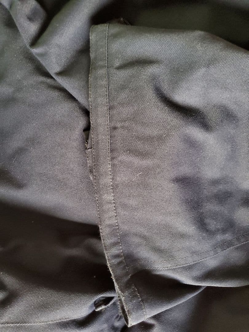 U.S.VESP フード付きジャケット ネイビー/迷彩 上下セット　上M　下 L