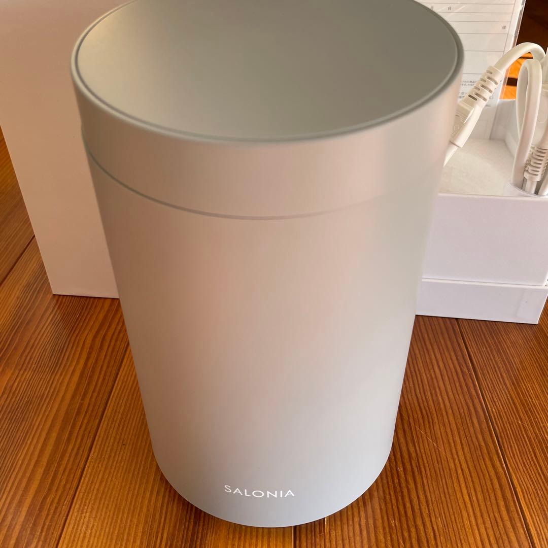 新品未使用　SALONIA サロニアピュアブライトスチーマー
