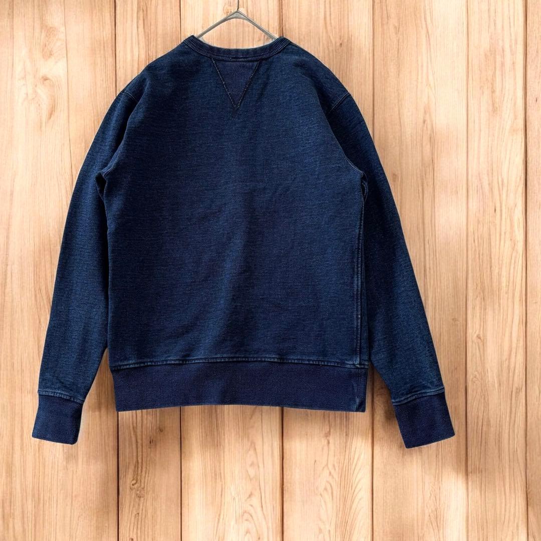 MOLTEMANI インディゴ スウェット M 15.5oz denim