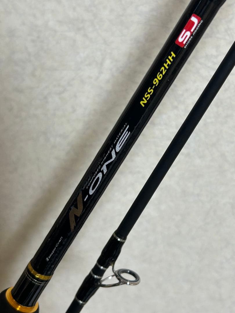 メジャークラフト エヌワンNSS-962HH ショアジギングロッド 9.6ft