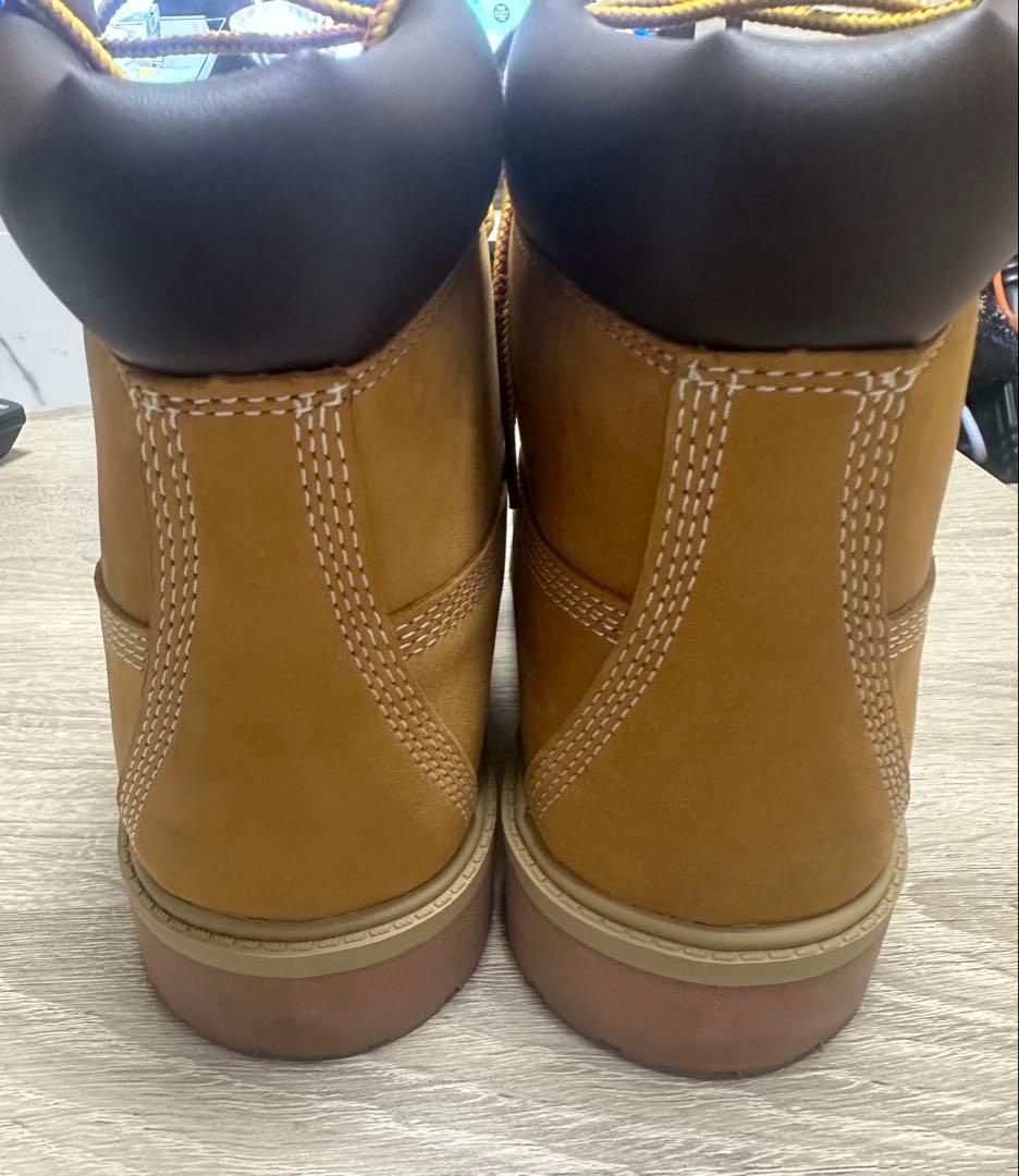 timberland イエローブーツ　プレミアム　ジュニア　24