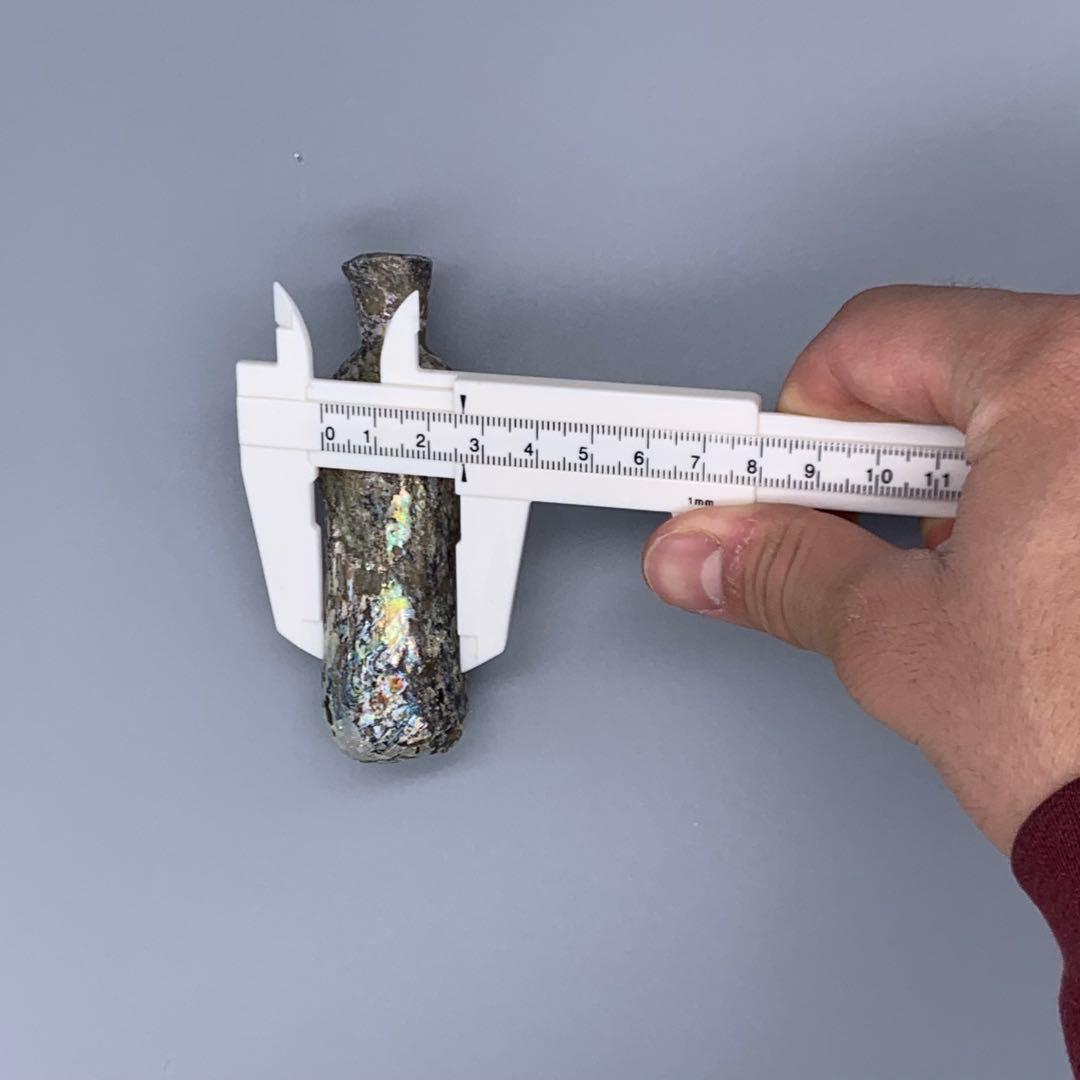 アフガニスタンの銀化ガラス/ローマンガラスボトル