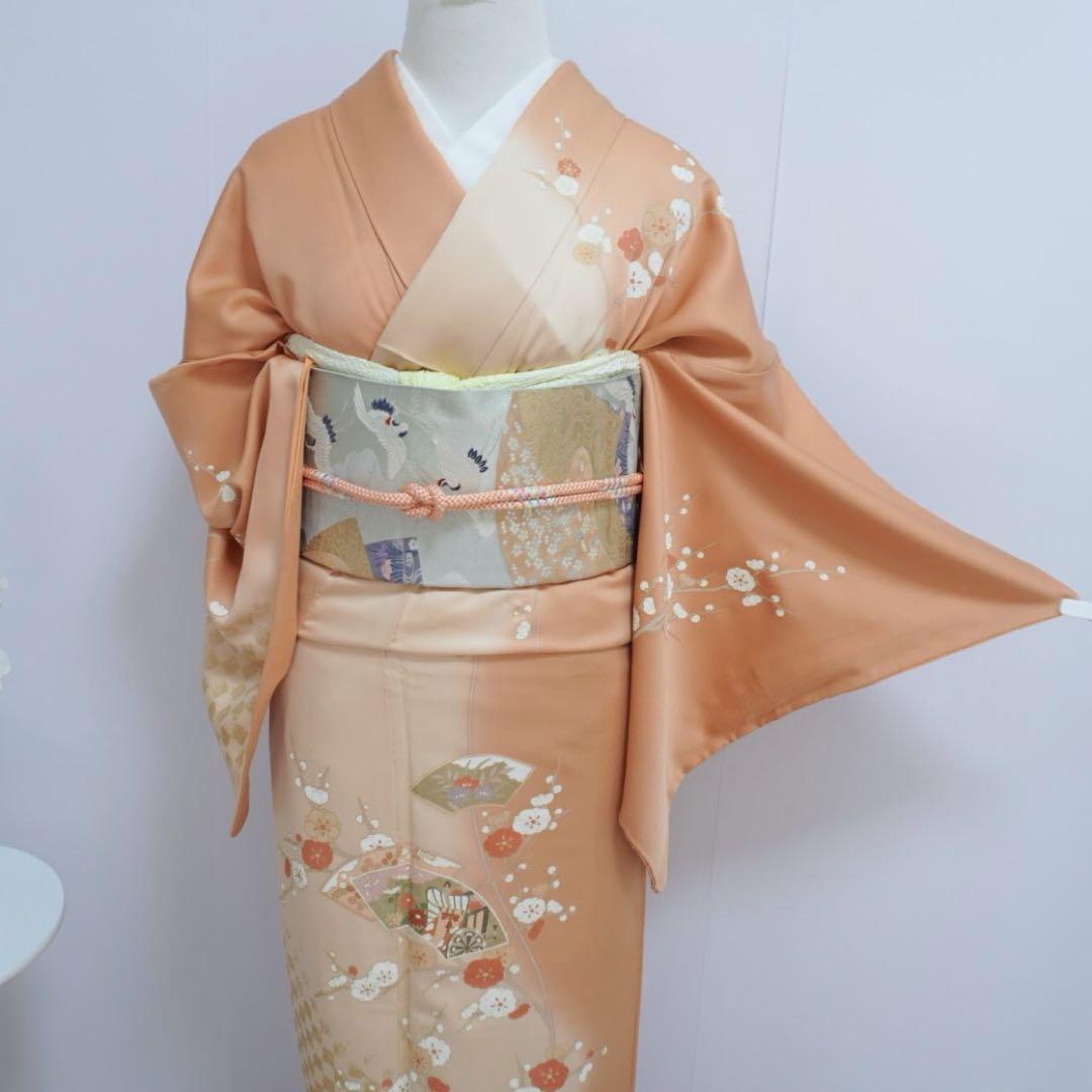 訪問着　4点フルセット 414七五三 お宮参り 卒業式　入学式　結婚式　裄丈69