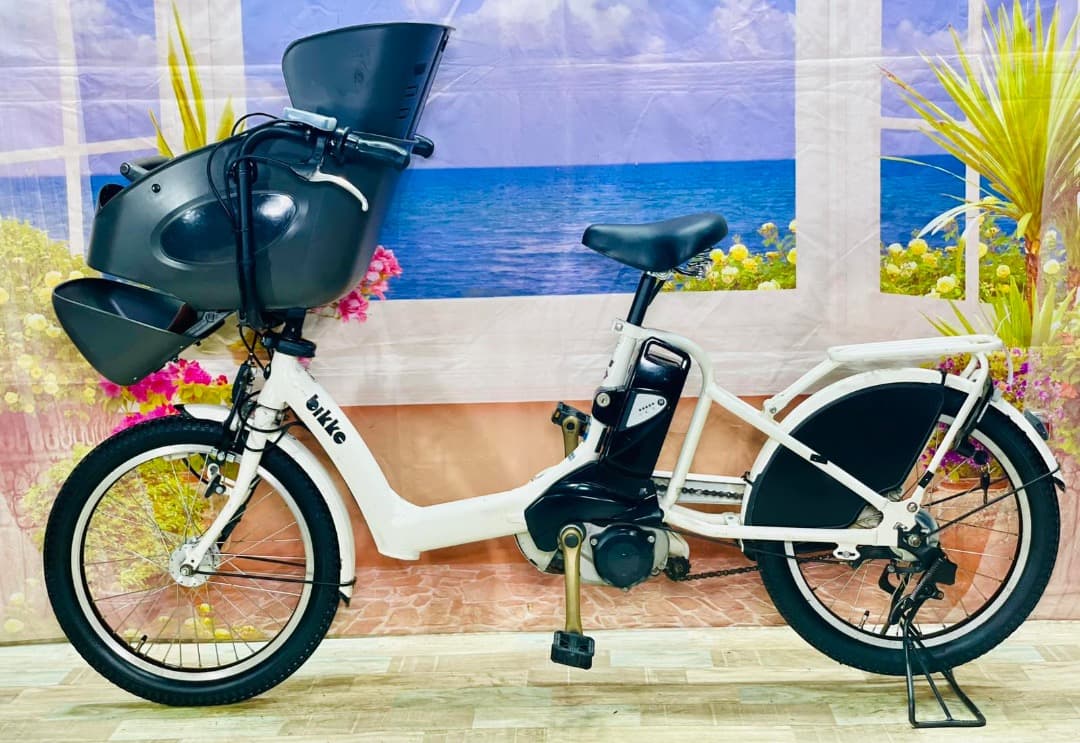 超破格 BIKKE ビッケ13AH⭐️　ブリヂストン子供乗せ電動自転車Y2341