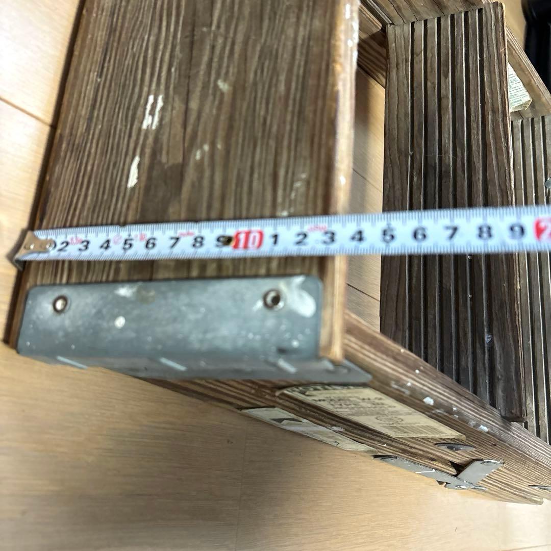 KELLER ヴィンテージウッドラダー　木製3段脚立　　USA製　12/15まで