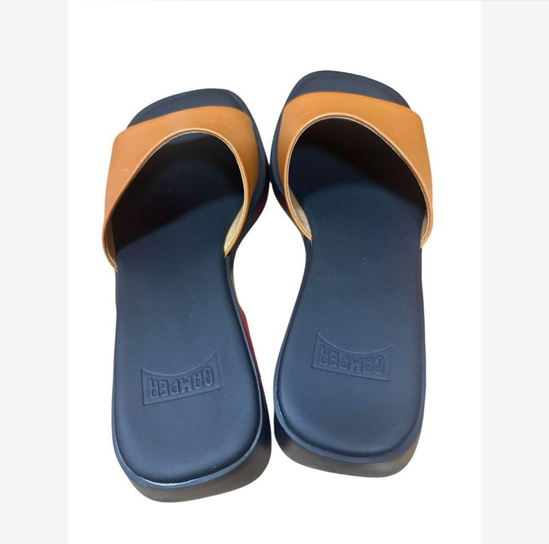 新品 Camper Dana カンペール サンダル ブラウン 24cm