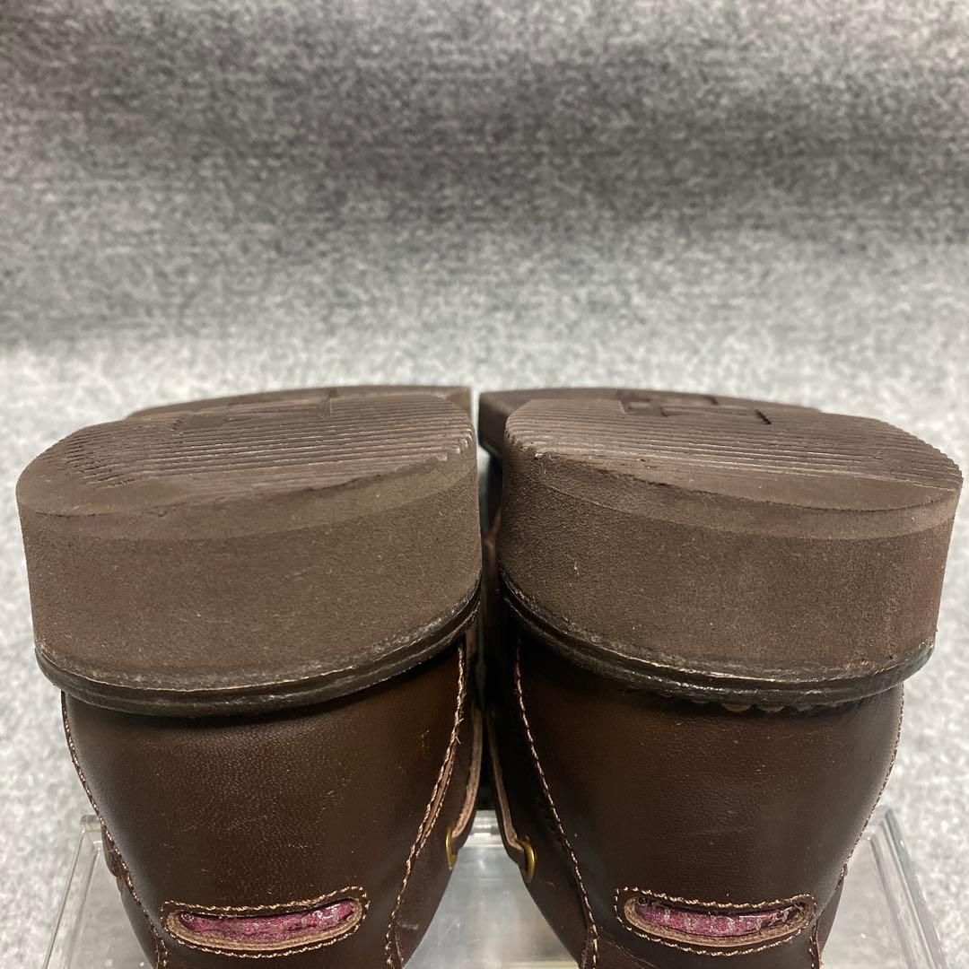 REAGAL リーガル ウォーカー　25.5 革靴 604 ブラウン レザー 茶