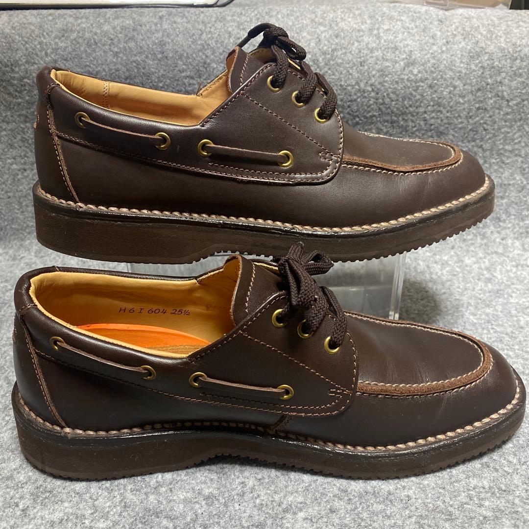 REAGAL リーガル ウォーカー　25.5 革靴 604 ブラウン レザー 茶