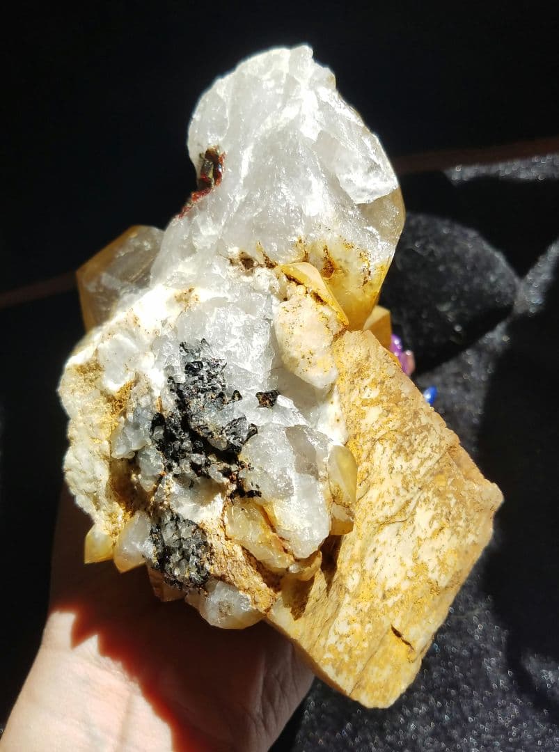 パキスタン  ゴールデンクォーツNo1280