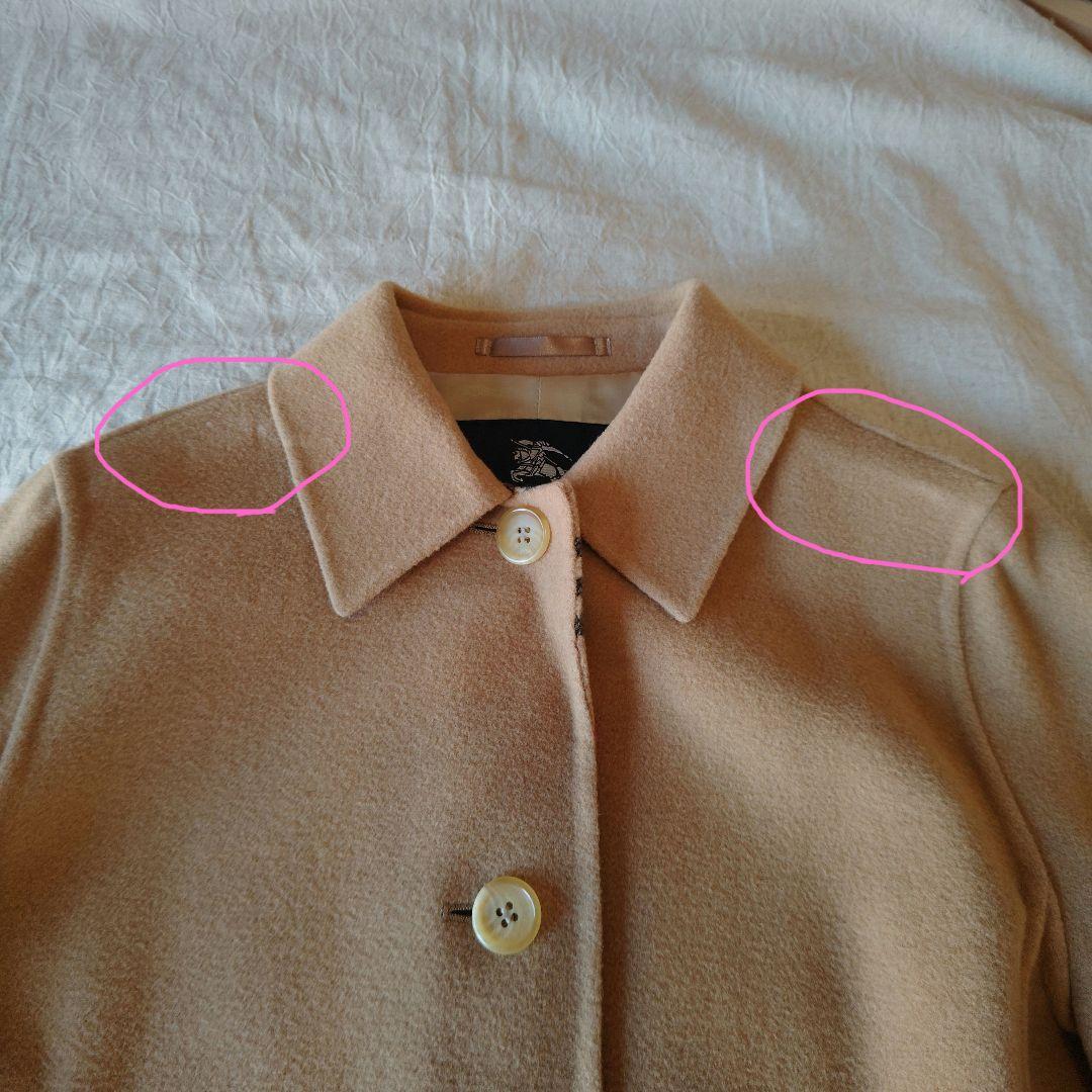 BURBERRY LONDON ウールカシミアコート ノバチェック サイズ40