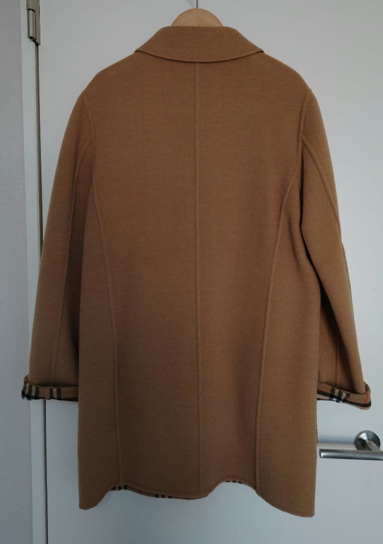 BURBERRY LONDON ウールカシミアコート ノバチェック サイズ40