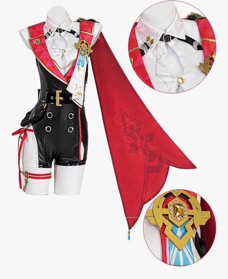 最終値下げ　崩壊スターレイル トパーズ コスプレ衣装+ウイッグ+靴　フルセット