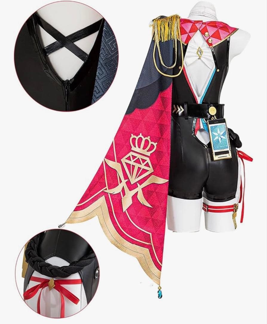 最終値下げ　崩壊スターレイル トパーズ コスプレ衣装+ウイッグ+靴　フルセット