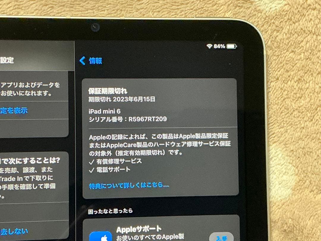 Apple iPad mini 6 WiFi＋セルラー 美品