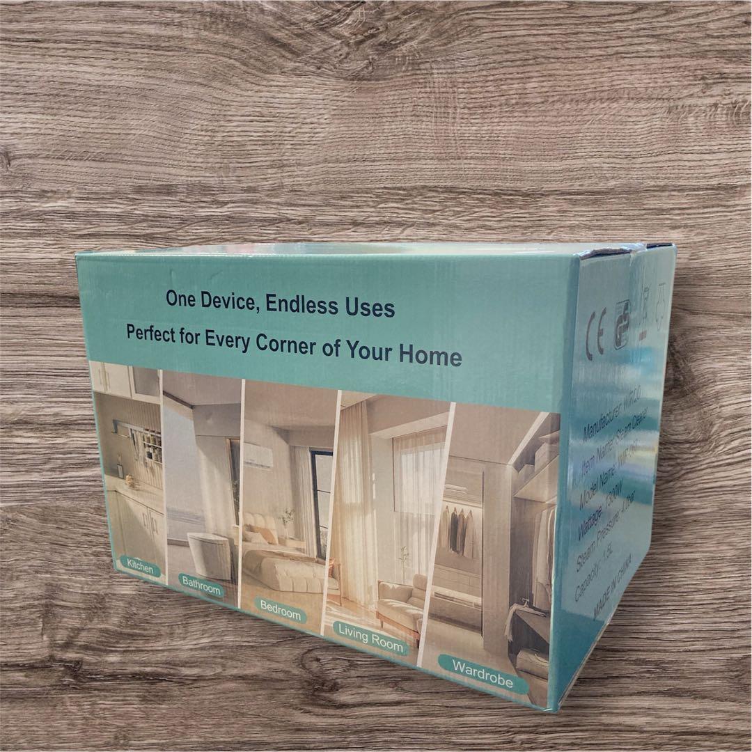 60【新品】スチームクリーナー　スチーム洗浄機　1.5L　除菌消臭　カーペット