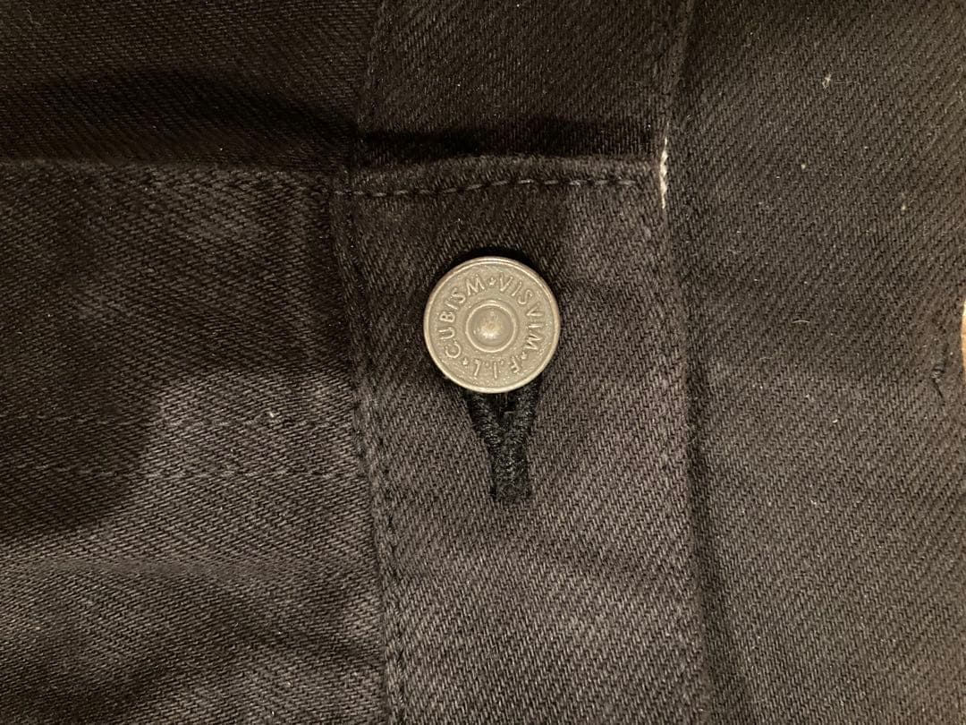 visvim SOCIAL SCULPTURE 03 CMYK ブラック W34