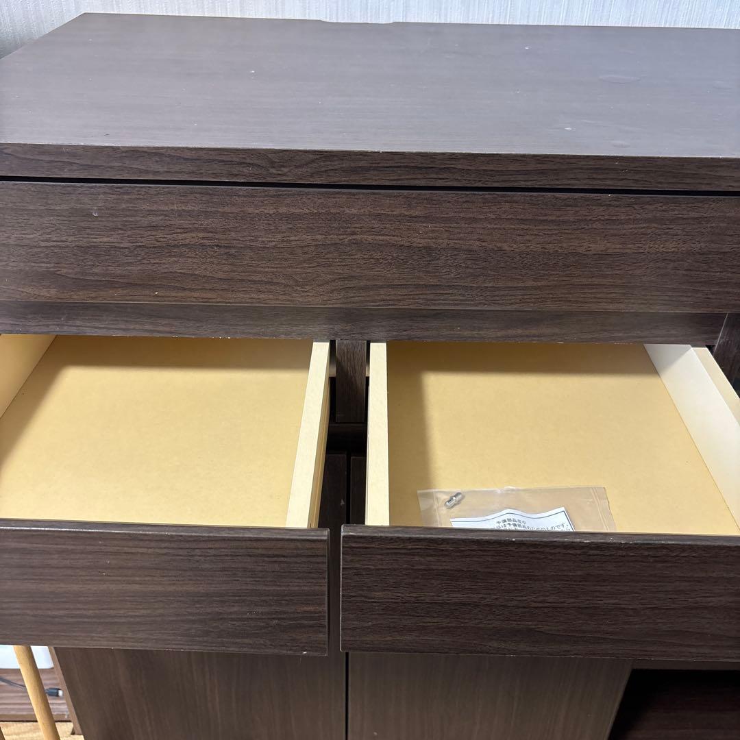 ベルメゾン　プリンターも収納できるパソコンキャビネット