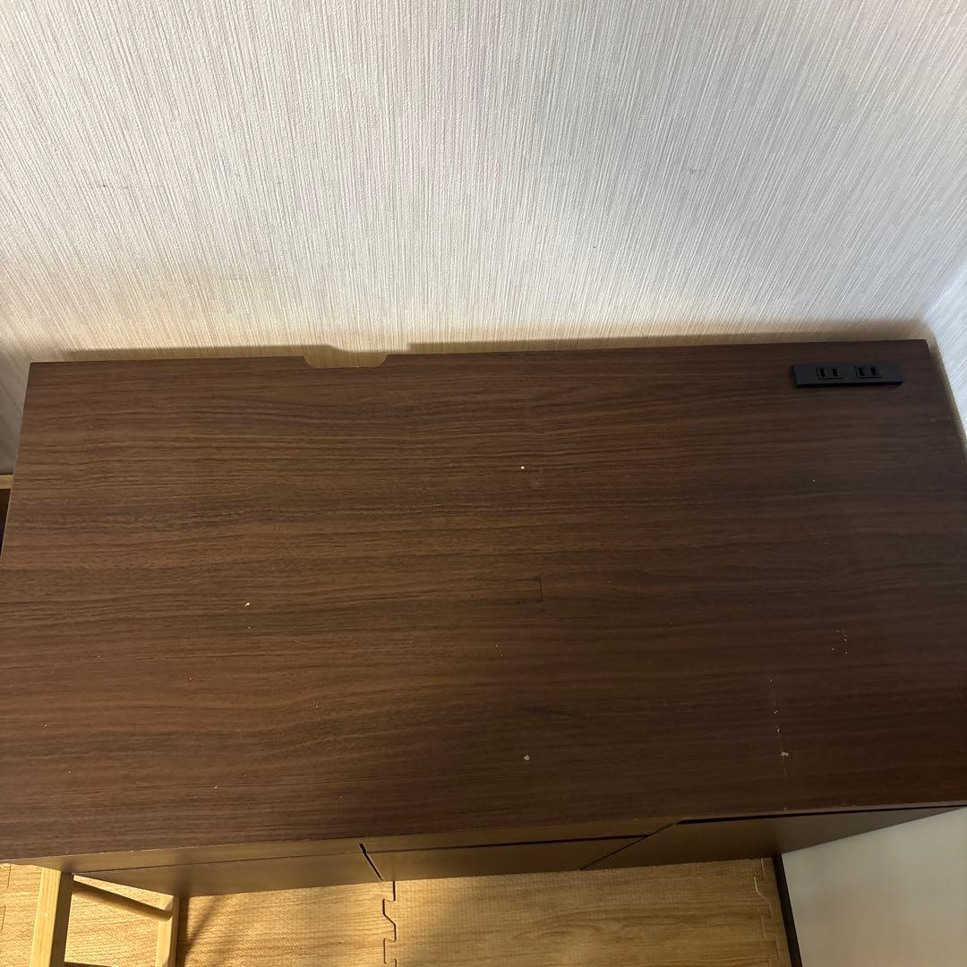 ベルメゾン　プリンターも収納できるパソコンキャビネット