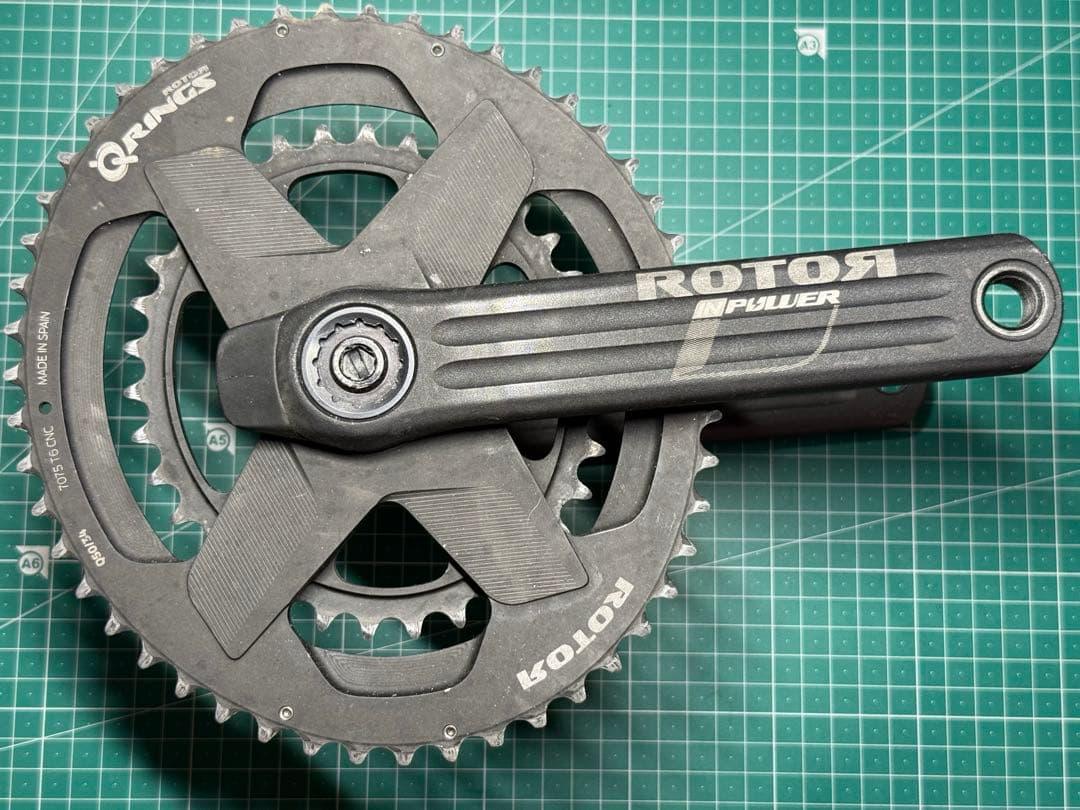 ROTOR INPOWER パワーメーター クランクセット 訳あり