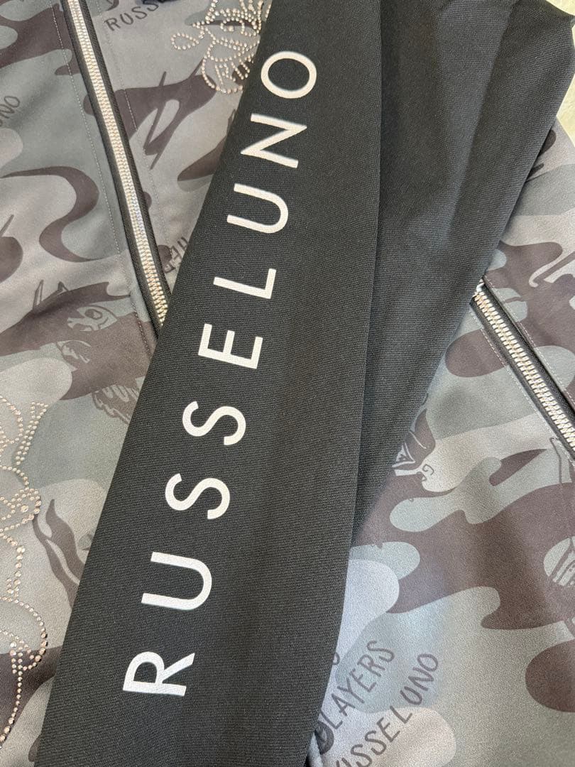 新品正規品【RUSSELUNO/4】スカジャン風ジャケット裏起毛フリースルチャ