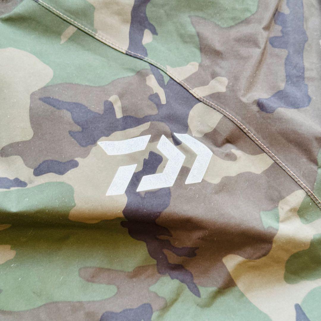 Daiwa DR-3306 迷彩 フィッシングスーツ カモフラ　セットアップ